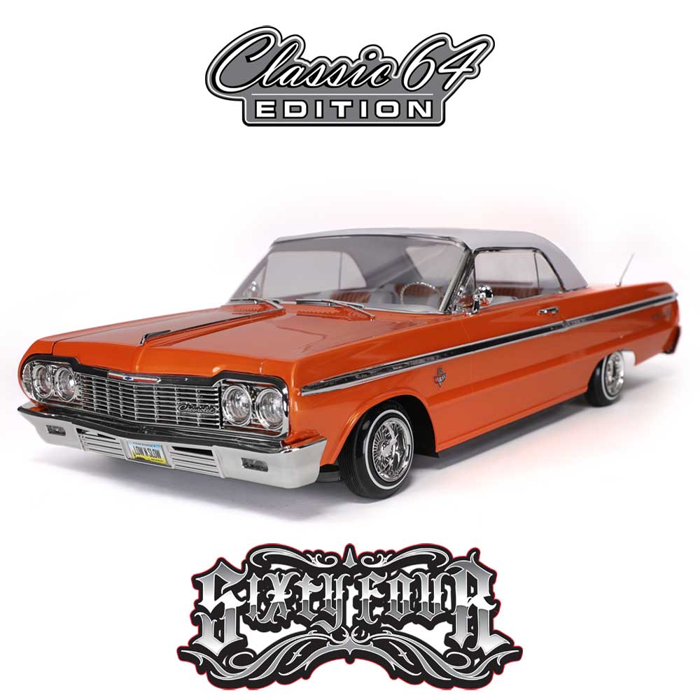 Redcat SixtyFour RC Car - 1:10 1964 Chevrolet Impala Hopping Lowrider 1/10 scale Redcat hopping lowrider RC car
