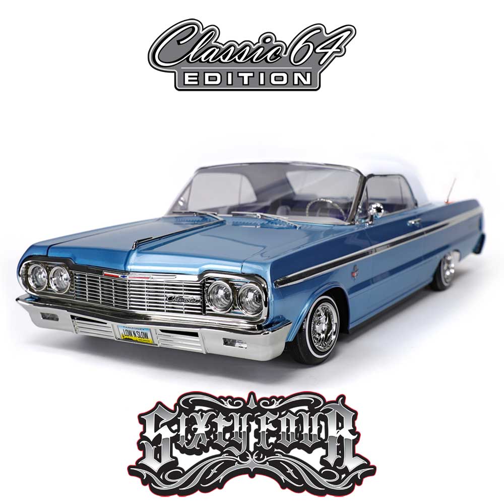 Redcat SixtyFour RC Car - 1:10 1964 Chevrolet Impala Hopping Lowrider 1/10 scale Redcat hopping lowrider RC car