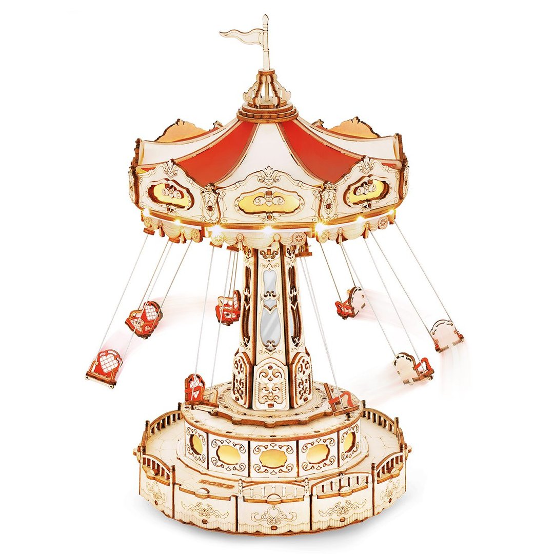 Swing Ride Robotime ROKR 3D wooden puzzle kit