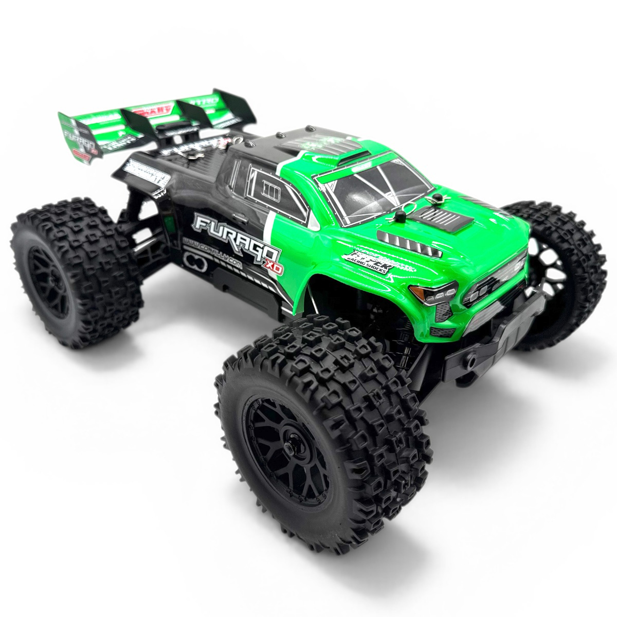 Punisher XD 4WD 2S Small Scale, RTR Monster Truck, Green Team Corally small scale RTR monster truck